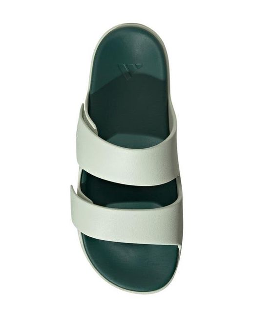 Adidas Green Znscape Slide Sandal
