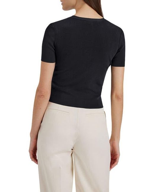 Solid & Striped Black The Riada Top
