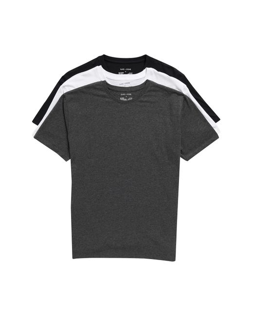 Slate & Stone Crew Neck Undershirts in Black for Men Lyst