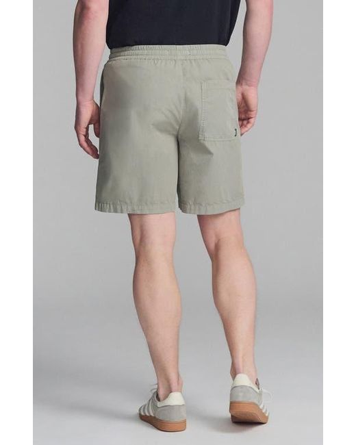 Mavi Gray Drawstring Cotton Shorts for men