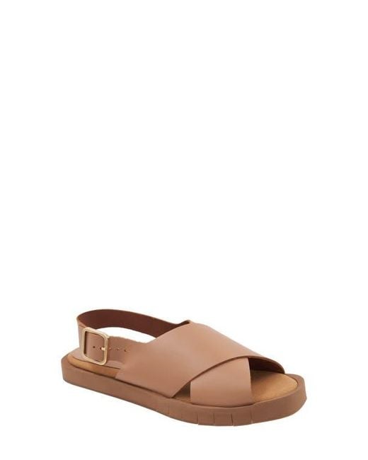 Andre Assous Brown Pepper Slingback Sandal