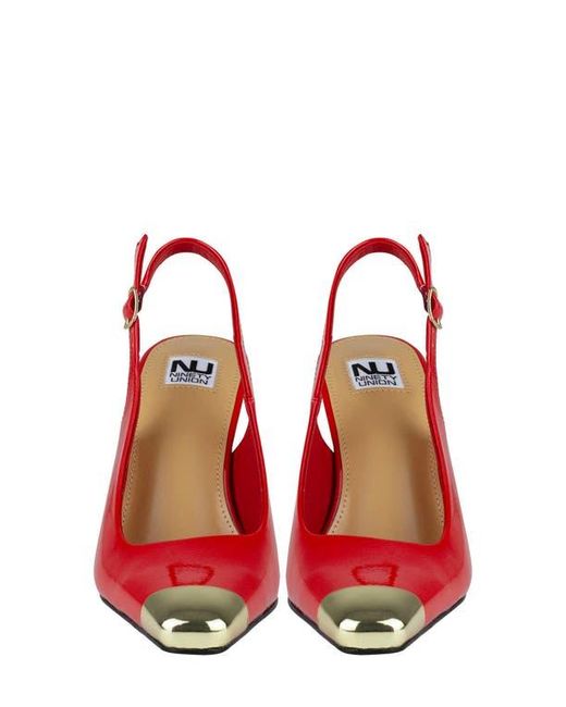 Ninety Union Red Nova Slingback Pump