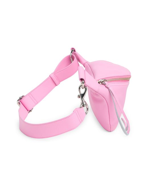 Rebecca Minkoff Pink Cree Leather Belt Bag