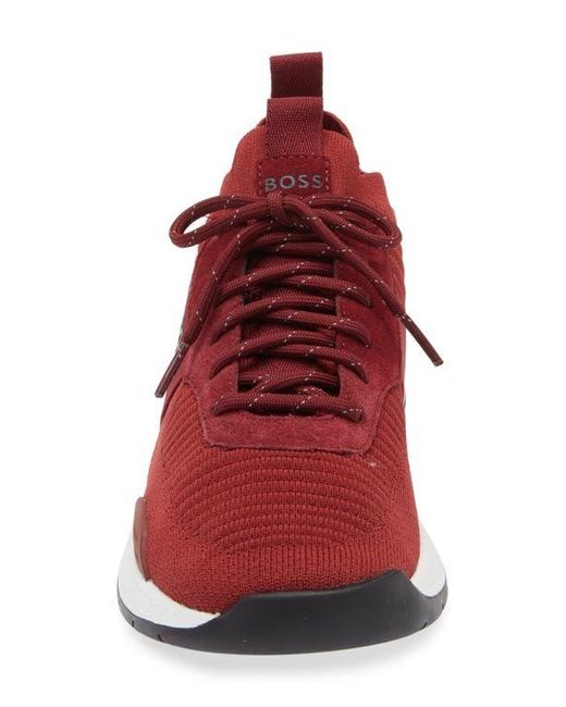 Boss Red Titanium Runn Knit Sneaker for men