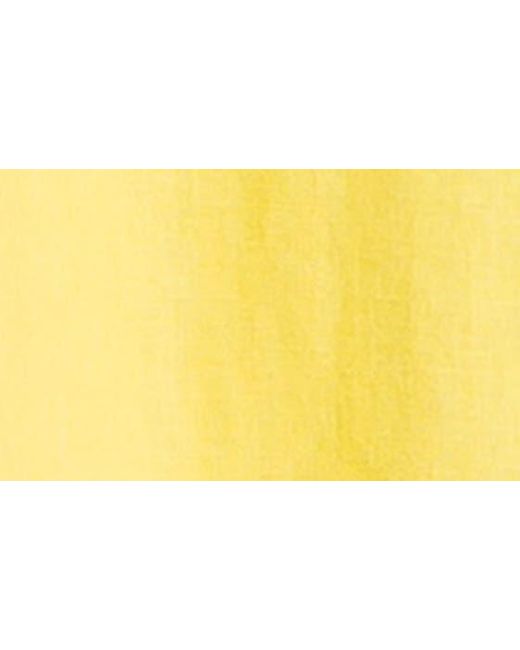 Max Studio Yellow Oversize Linen Blend Button-up Shirt