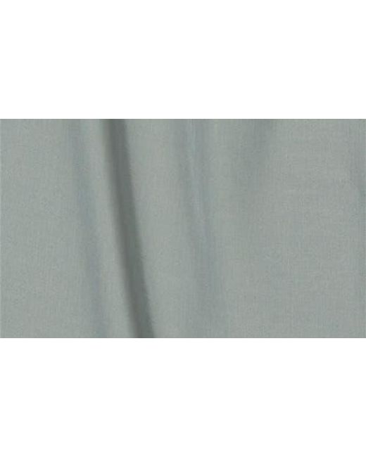 Wit & Wisdom Blue Eyelet Accent Top
