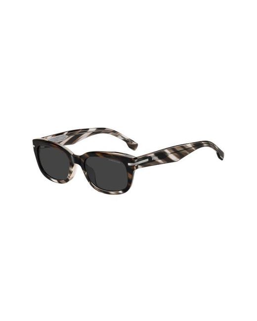 Boss Black 53Mm Rectangular Sunglasses for men
