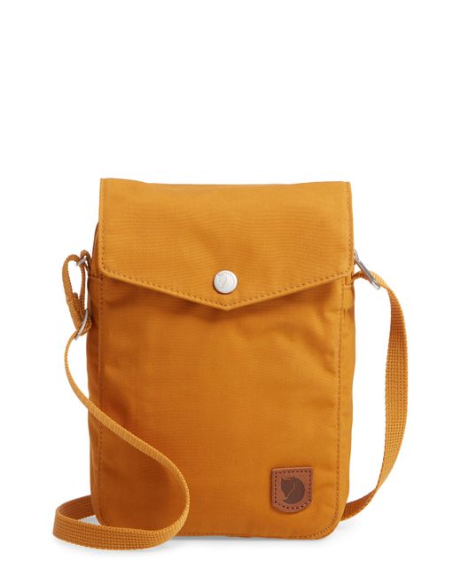 Fjallraven Orange Greenland Pocket Crossbody Bag