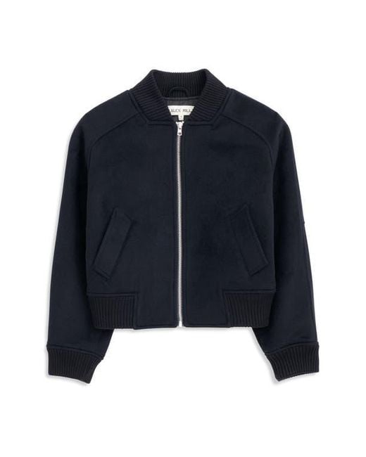 Alex Mill Black Bowery Street Wool Jacket