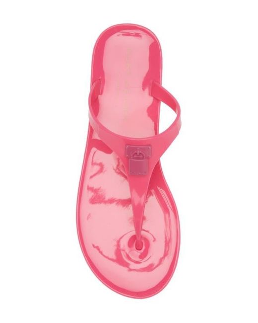 Kurt Geiger Pink Brixton Jelly Sandal