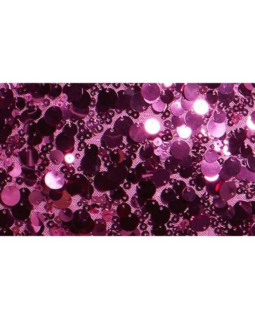 BP. Red V-Neck Sequin Minidress