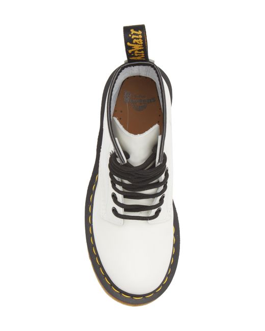 Dr. Martens White 1460 W Boot