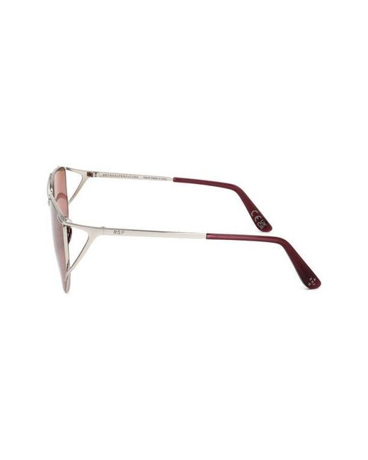 Retrosuperfuture Pink 64Mm Cat Eye Sunglasses