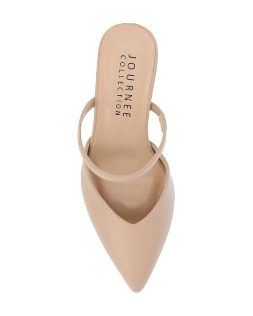 Journee Collection Yvon Supernatural Shades Pointed Toe Mule Pump