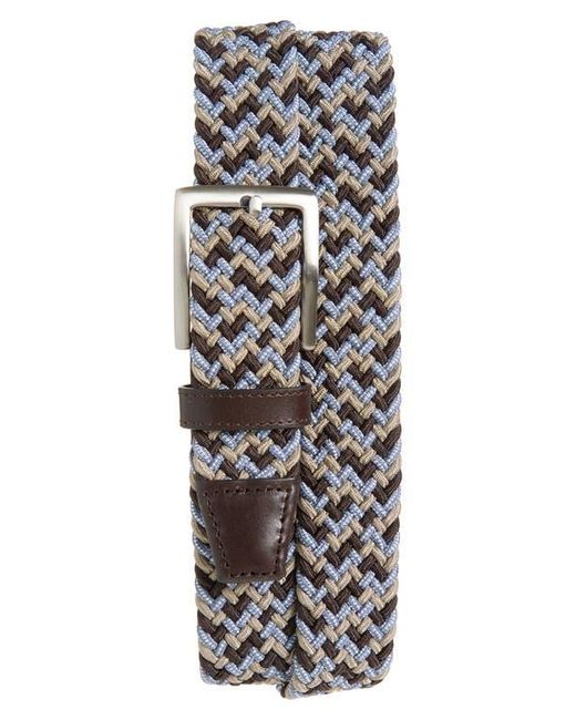 Johnston & Murphy Multicolor Multi Stretch Braided Belt for men