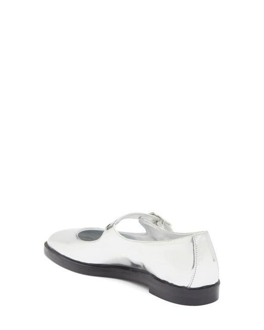 Stuart Weitzman White Loralei Mary Jane