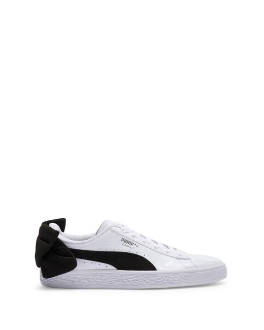 Puma basket clearance suede bow