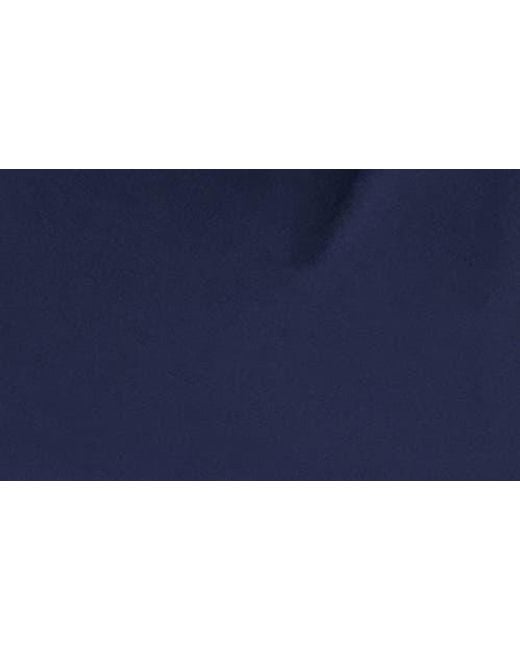 Ben Sherman Blue Solid 4-Way-Stretch Tech Golf Pants for men