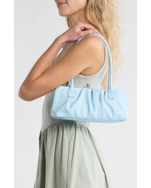 BCBGMAXAZRIA Blue Frame Shoulder Bag