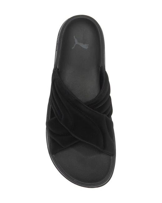 PUMA Black Leadcat Platform Slide Sandal