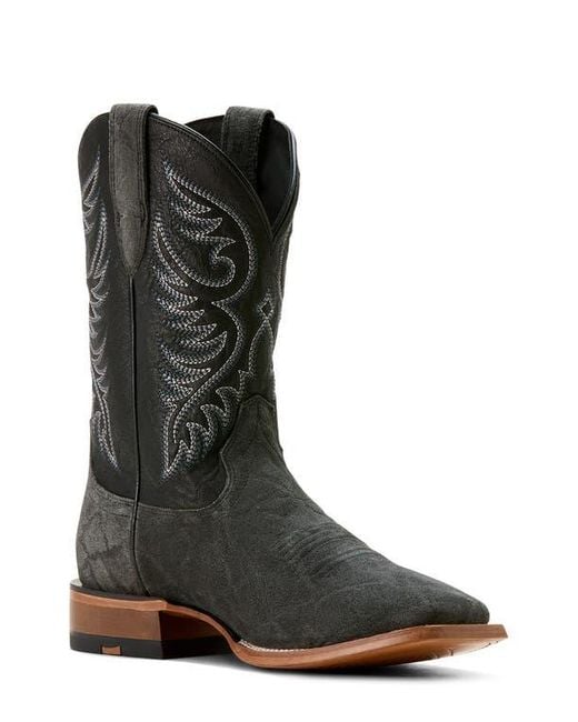 Ariat Black Wiley Cowboy Boot for men