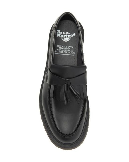 Dr. Martens Black Adrian Quad Tassel Loafer