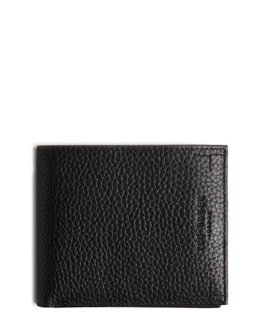 Ted Baker Black Colorblock Leather Bifold Wallet for men
