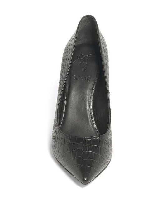 Anthony Veer Black Edith Leather Stiletto Pumps