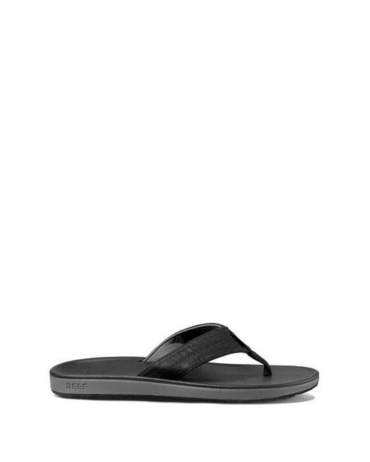 Reef Black Journeyer Flip Flop Sandal for men