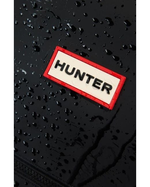 Hunter Black Top Clip Backpack