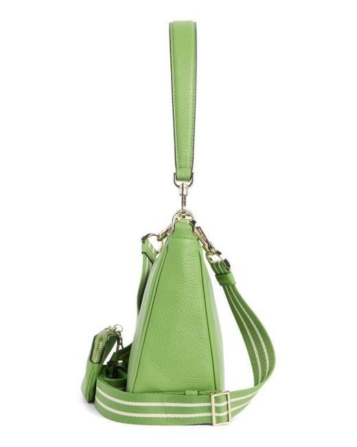 Kate Spade Green Rosie Pebble Leather Medium Satchel