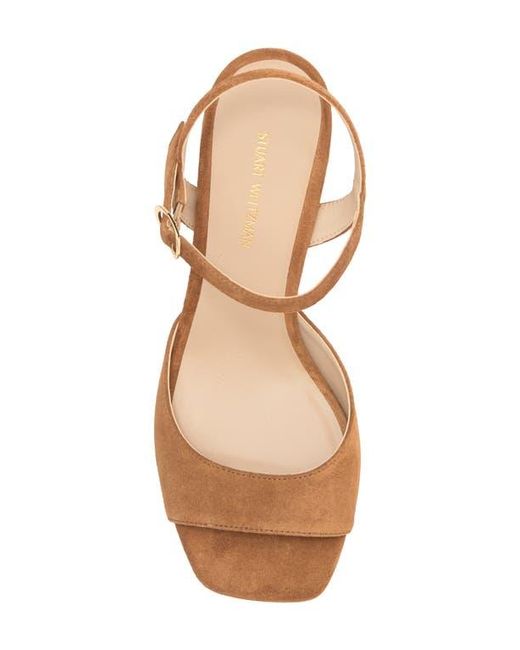 Stuart Weitzman Metallic Tia Sandal