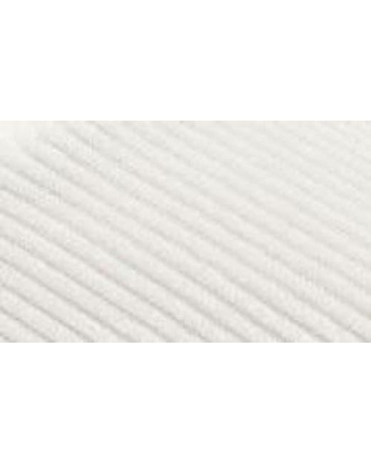 Steve Madden White Marree Corduroy Mary Jane Flat