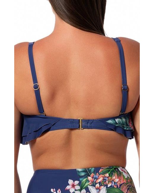 Jantzen Blue Paloma Convertible Strap Bikini Top