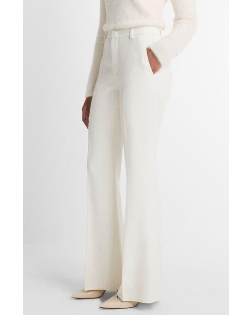 Vince White Flare Pants