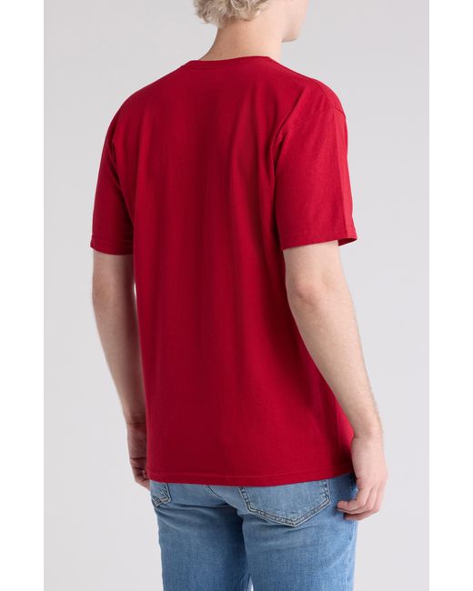 Vans Red Solid Future Graphic T-shirt for men