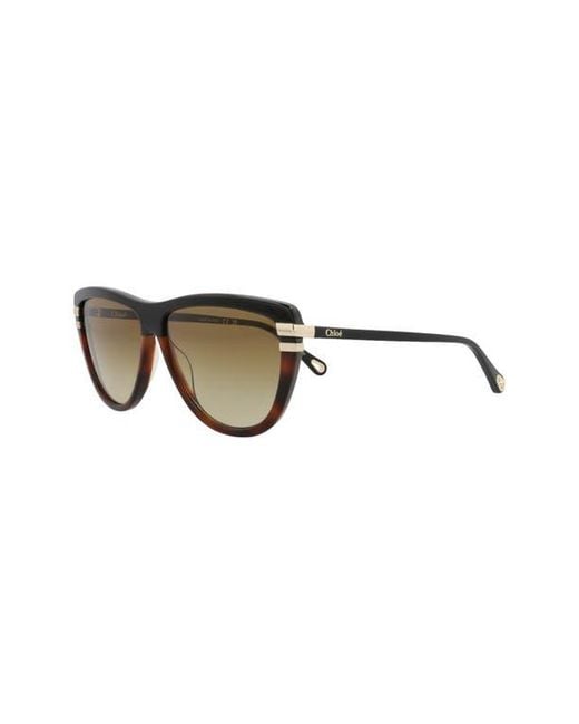 Chloé Natural 59Mm Square Sunglasses