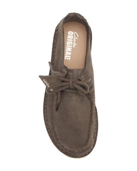 Clarks Gray Desert Nomad Boot for men