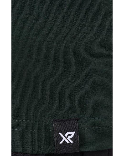 Xray Jeans Green Crewneck Long Sleeve T-Shirt for men