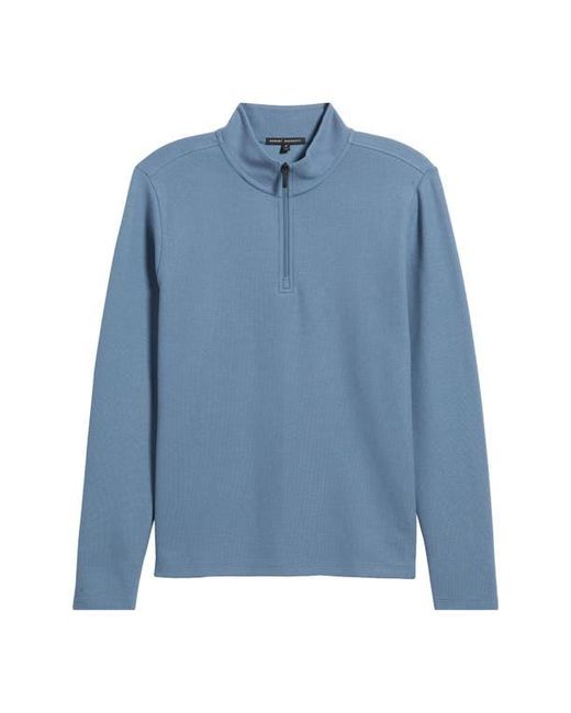 Robert Barakett Blue Karuna Half Zip Pullover for men