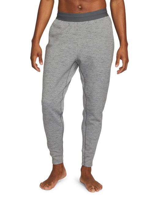 Nike Gray Dri-fit Yoga Pants for men