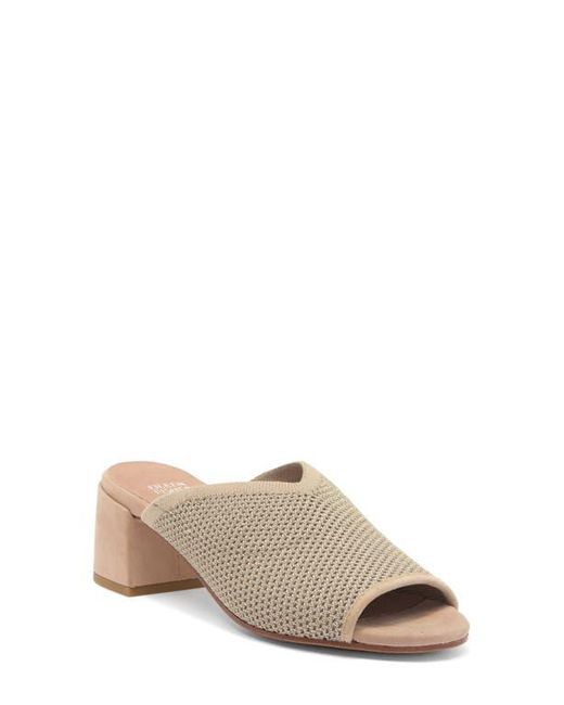 Eileen Fisher Metallic Fave Block Heel Sandal