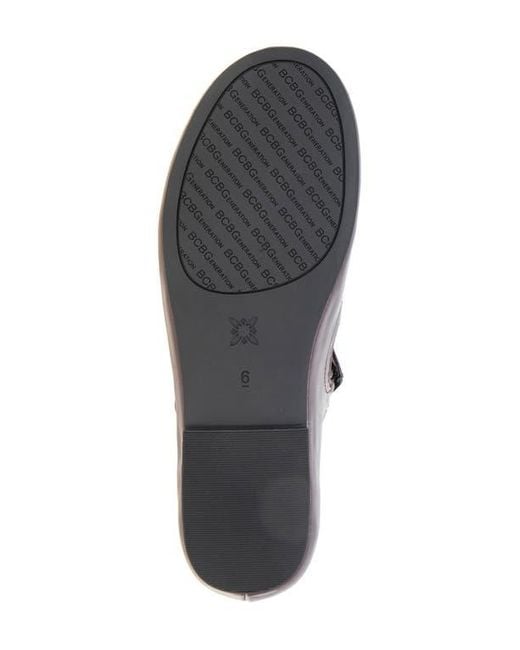 BCBGeneration Purple Maya Mary Jane Flat