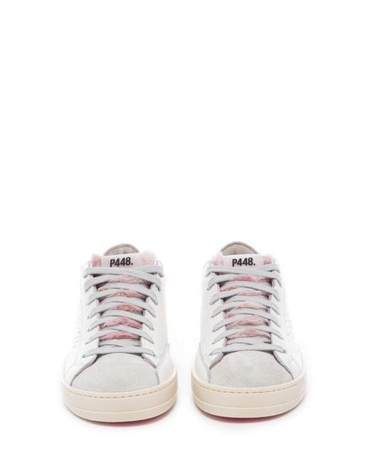P448 White John Sneaker