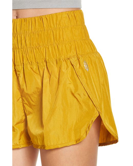 Fp Movement Yellow The Way Home Shorts