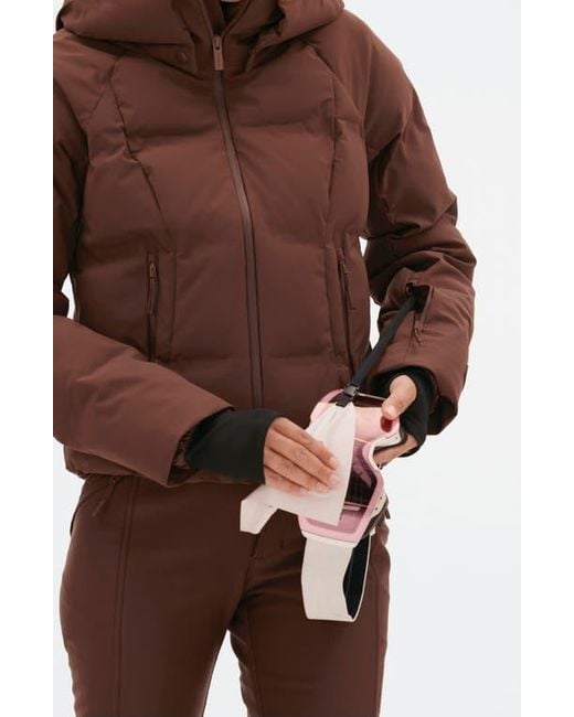 Halfdays Brown Georgie Puffer Jacket