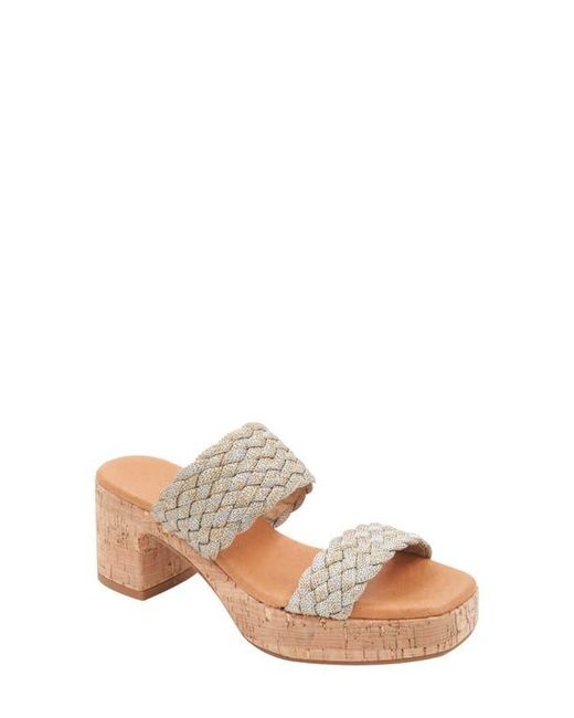 Andre Assous Pink Cairo Platform Sandal