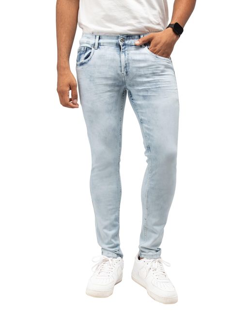 Xray Jeans Blue Super Flex Skinny Jeans for men
