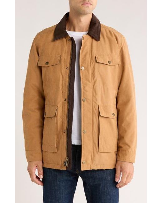 Rainforest Brown Insulated Barn Jacket for men