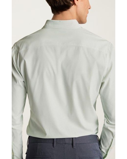 Bonobos Gray Check Button Down Shirt for men